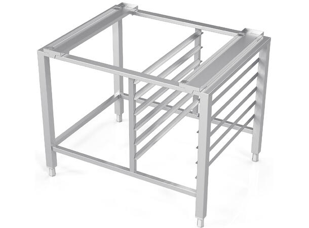 Stativ for ovner med rack for 1/1 GN BxDxH: 72x65x75cm